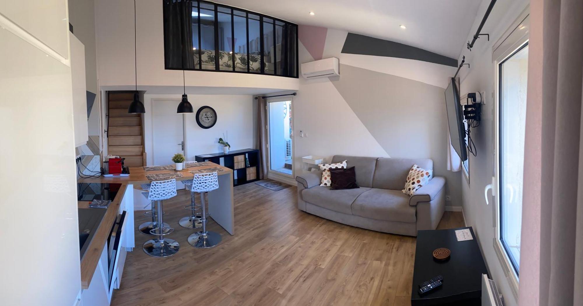 Spacieux Duplex, Vue Mer Et Belle Terrasse Hyères المظهر الخارجي الصورة