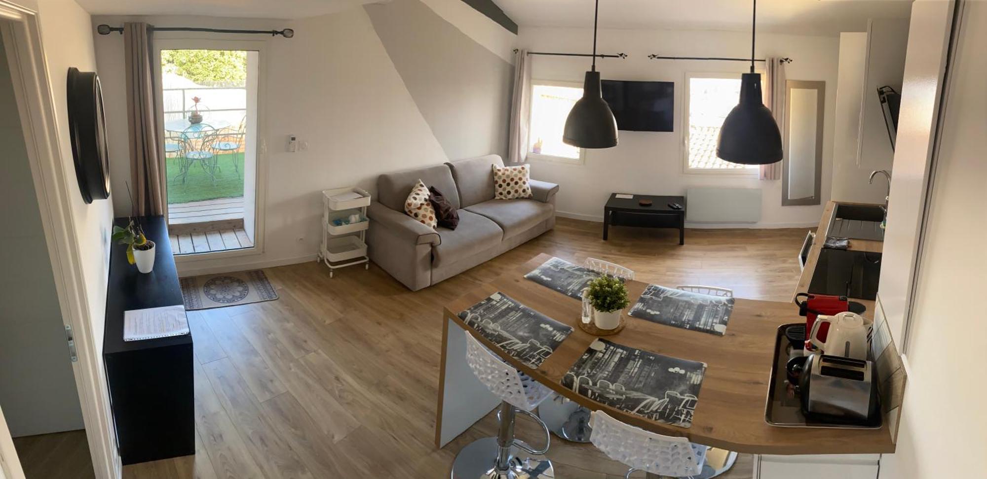 Spacieux Duplex, Vue Mer Et Belle Terrasse Hyères المظهر الخارجي الصورة