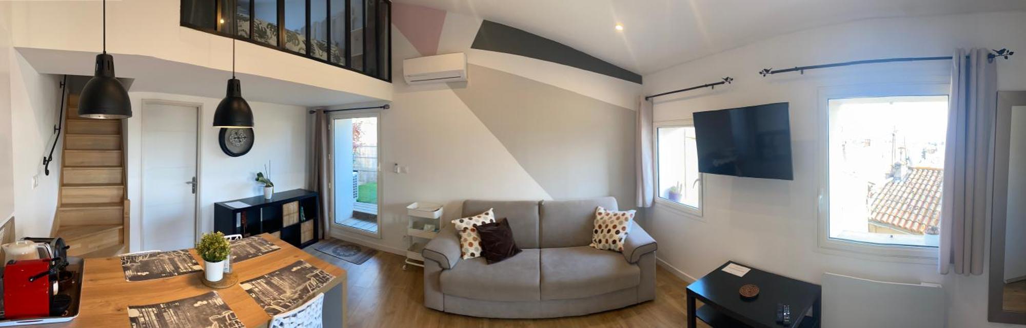 Spacieux Duplex, Vue Mer Et Belle Terrasse Hyères المظهر الخارجي الصورة